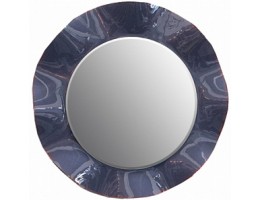 Зеркало Мокко круглое из натурального дерева ММ-316-05