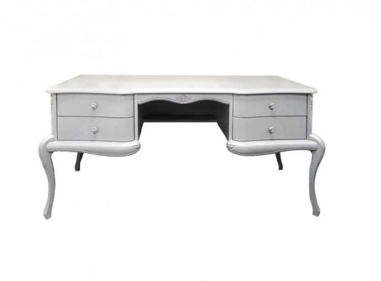 Стол туалетный Мокко с четырьмя ящиками и резным декором ММ-316-06