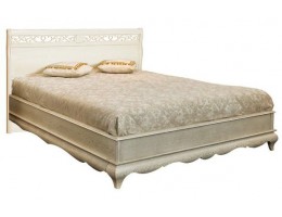 Кровать Оскар без изножья, белая эмаль с ТП ММ-216-02/12Б2