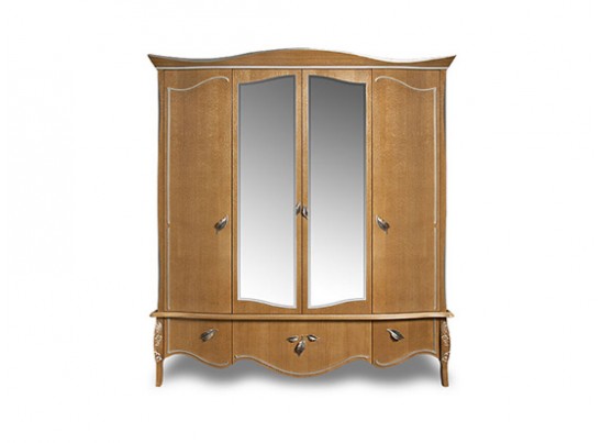 Шкаф для одежды Трио четырехдверный ММ-277-01/04