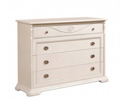 Комод Лика с четырьмя выдвижными ящиками в двух цветах ММ-137-04
