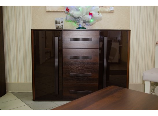 Тумба напольная Браво МН-127-09, орех шоколадный