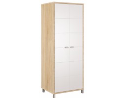 Шкаф Домино ВК-04-03, белый/дуб сонома