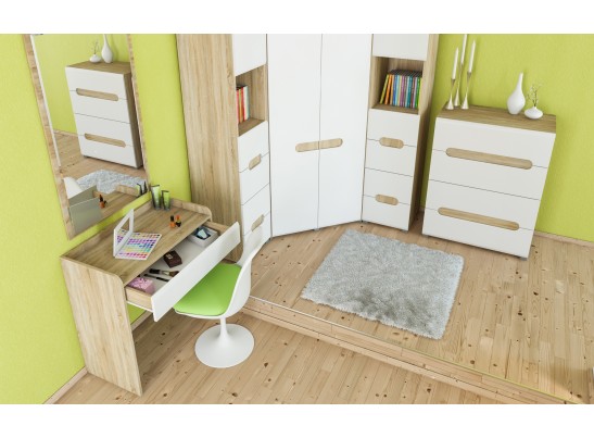 Шкаф комбинированный Леонардо МН-026-20, белый