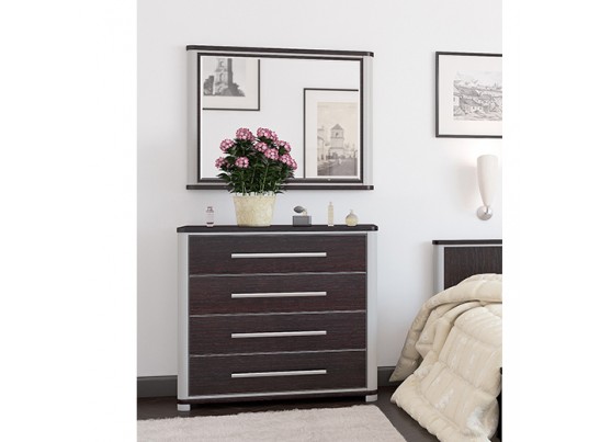 Комод четыре ящика Наоми МН-021-01, дуб ниагара