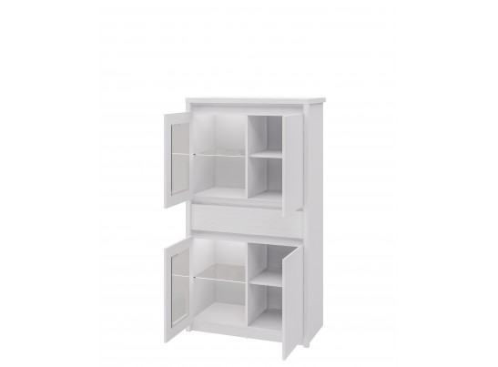 Шкаф в гостиную Палермо МН-033-05, белый