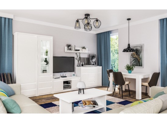 Шкаф для одежды Палермо МН-033-03, белый