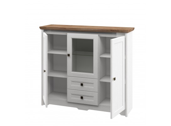 Тумба с витриной Тиволи МН-035-04