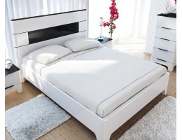 Кровать Верона МН-024-01М, белый глянец