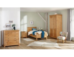 Спальный гарнитур "Рауна" (бейц/масло)