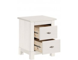 Тумба прикроватная "Рауна" 02 (белый воск УКВ)