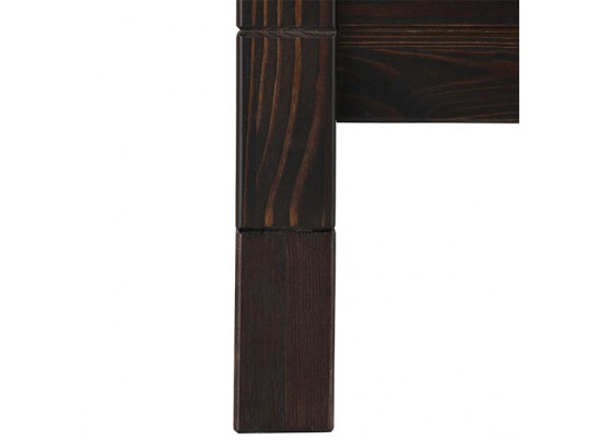 Кровать "Рауна" 090x200 (колониал)