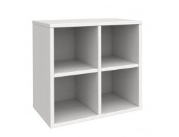 Полка настенная (стеллаж навесной) Сиело 77314, белый воск УКВ