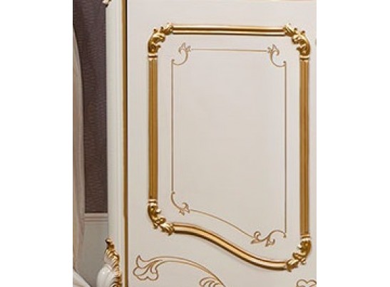 Комод с зеркалом Элиза бежевый