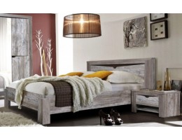 Кровать двуспальная Гарда, сосна