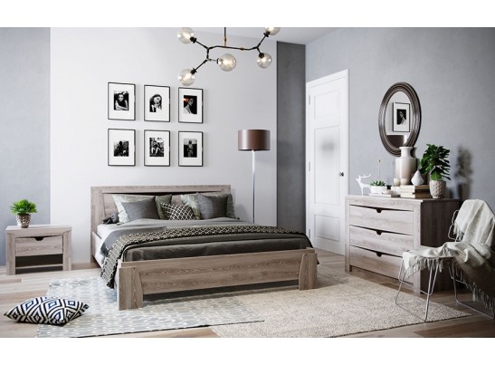 Спальный гарнитур Гарда, дуб