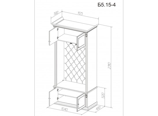 Прихожая Благо Б 5.15-4