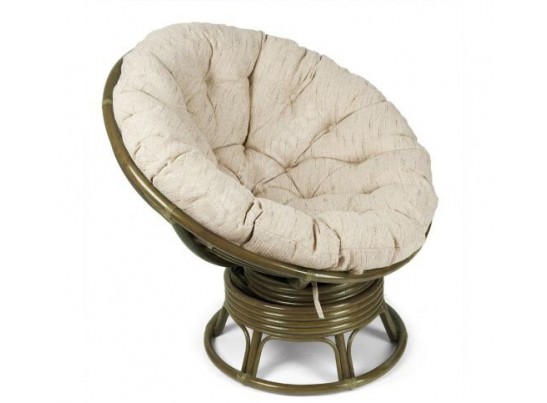 Кресло Папасан вращающееся с матрасом 23/01В