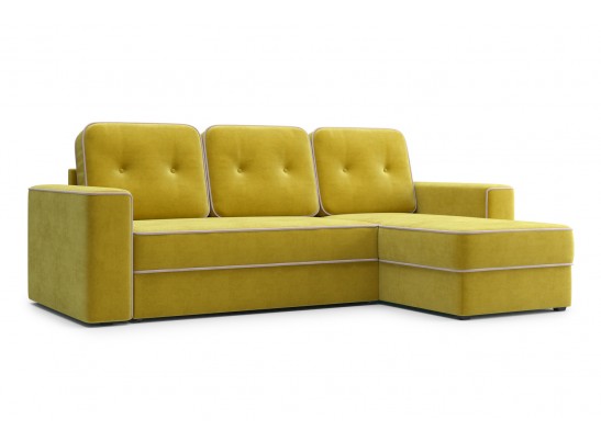 Угловой диван-кровать Астон, Тёмно-вишнёвый