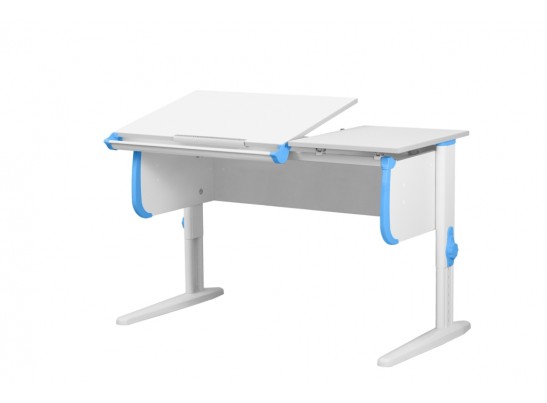 Детская растущая парта с 5 лет, размер 75(+43)x55x53(до 81.5) СУТ.25 в Кургане