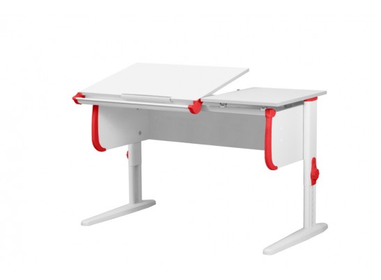 Детская растущая парта с 5 лет, размер 75(+43)x55x53(до 81.5) СУТ.25 в Кургане