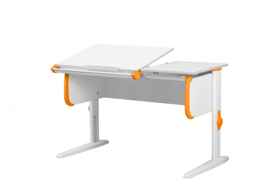 Детская растущая парта с 5 лет, размер 75(+43)x55x53(до 81.5) СУТ.25 в Кургане