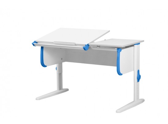 Детская растущая парта с 5 лет, размер 75(+43)x55x53(до 81.5) СУТ.25 в Кургане