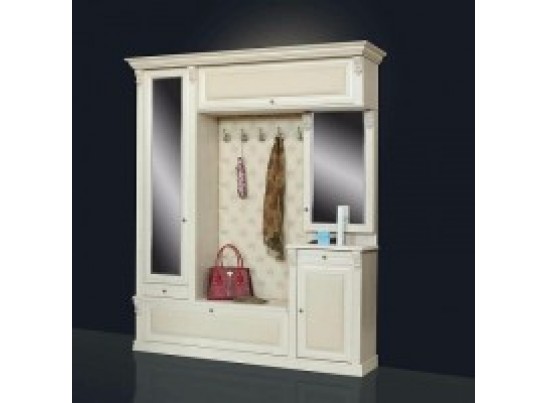 Прихожая с зеркалами Б5.11-3 (з) карамель