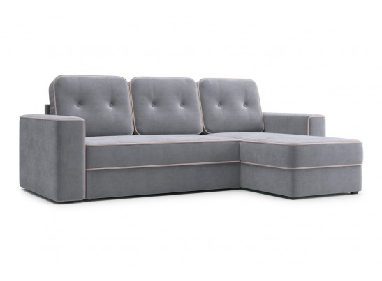 Угловой диван-кровать Астон, Тёмно-вишнёвый