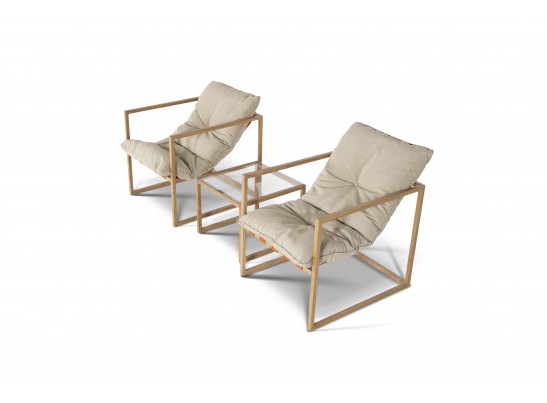 "Лион" кресло садовое, цвет "натуральное дерево" в Кургане