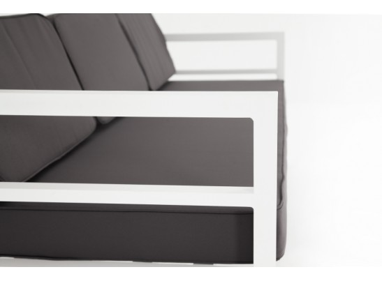 "Эстелья" диван трехместный, алюминиевый каркас в Кургане