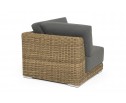 "Капри" модуль диванный угловой с подушками, цвет соломенный в Кургане