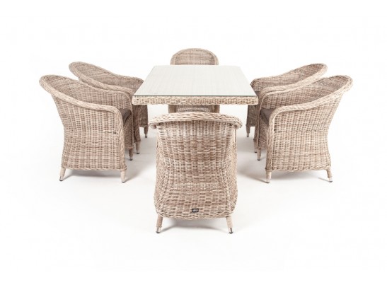 "Эспрессо" обеденная группа плетеная, цвет бежевый в Кургане