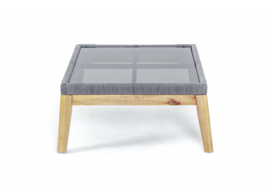 "Барселона" столик кофейный, деревянный каркас, акация в Кургане