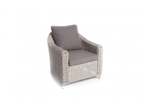 "Кон Панна" кресло из искусственного ротанга, цвет бежевый в Кургане