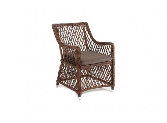 "Латте" плетеное кресло из искусственного ротанга, цвет коричневый в Кургане