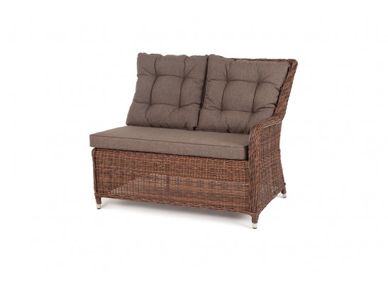"Бергамо" модульный диван из ротанга, цвет коричневый в Кургане