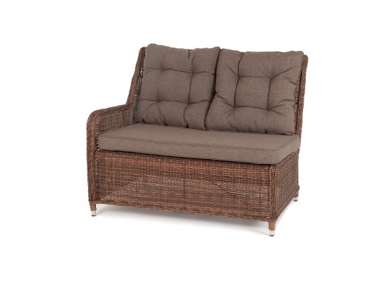 "Бергамо" модульный диван из ротанга, цвет коричневый в Кургане