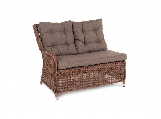 "Бергамо" модульный диван из ротанга, цвет коричневый в Кургане