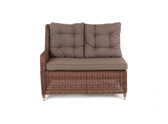 "Бергамо" модульный диван из ротанга, цвет коричневый в Кургане