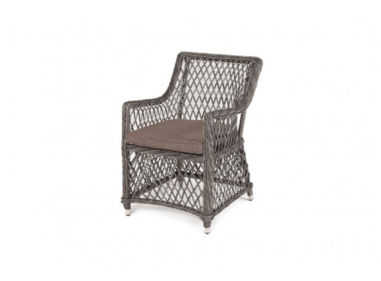 "Латте" плетеное кресло из искусственного ротанга, цвет графит в Кургане