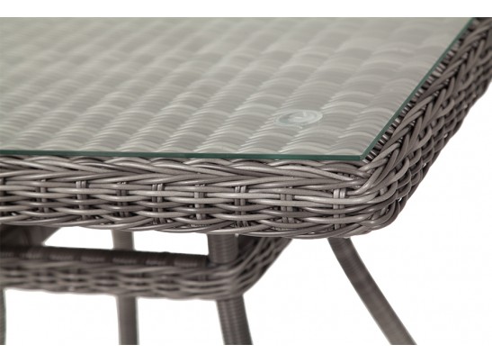 "Айриш" стол плетеный из искусственного ротанга, цвет графит в Кургане