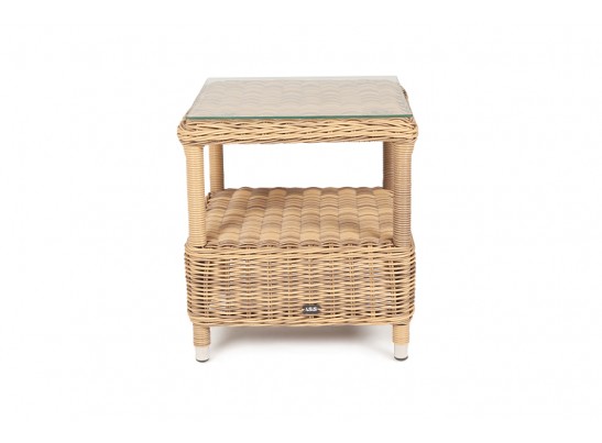 "Форио" столик кофейный из искусственного ротанга, цвет соломенный в Кургане