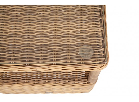 "Форио" столик кофейный из искусственного ротанга, цвет соломенный в Кургане