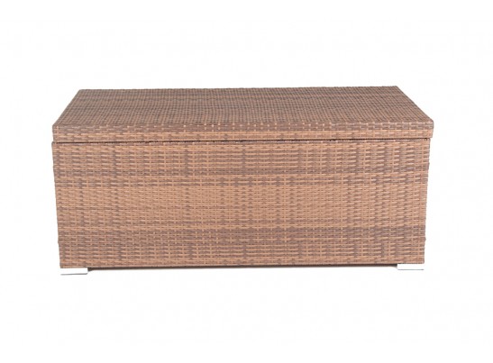 "Порту" сундук водонепроницаемый из искусственного ротанга, цвет коричневый в Кургане