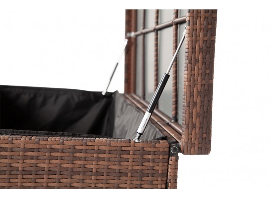 "Порту" сундук водонепроницаемый из искусственного ротанга, цвет коричневый в Кургане