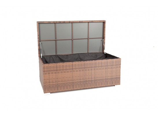 "Порту" сундук водонепроницаемый из искусственного ротанга, цвет коричневый в Кургане