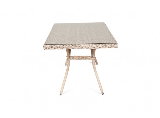 "Латте" плетеный стол из искусственного ротанга 160х90см, цвет бежевый в Кургане