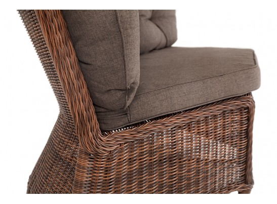 "Бергамо" модульный диван из ротанга, цвет коричневый в Кургане
