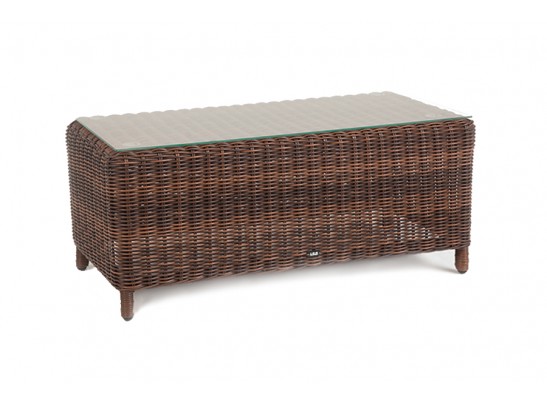 "Кон Панна" столик журнальный из искусственного ротанга, цвет коричневый в Кургане